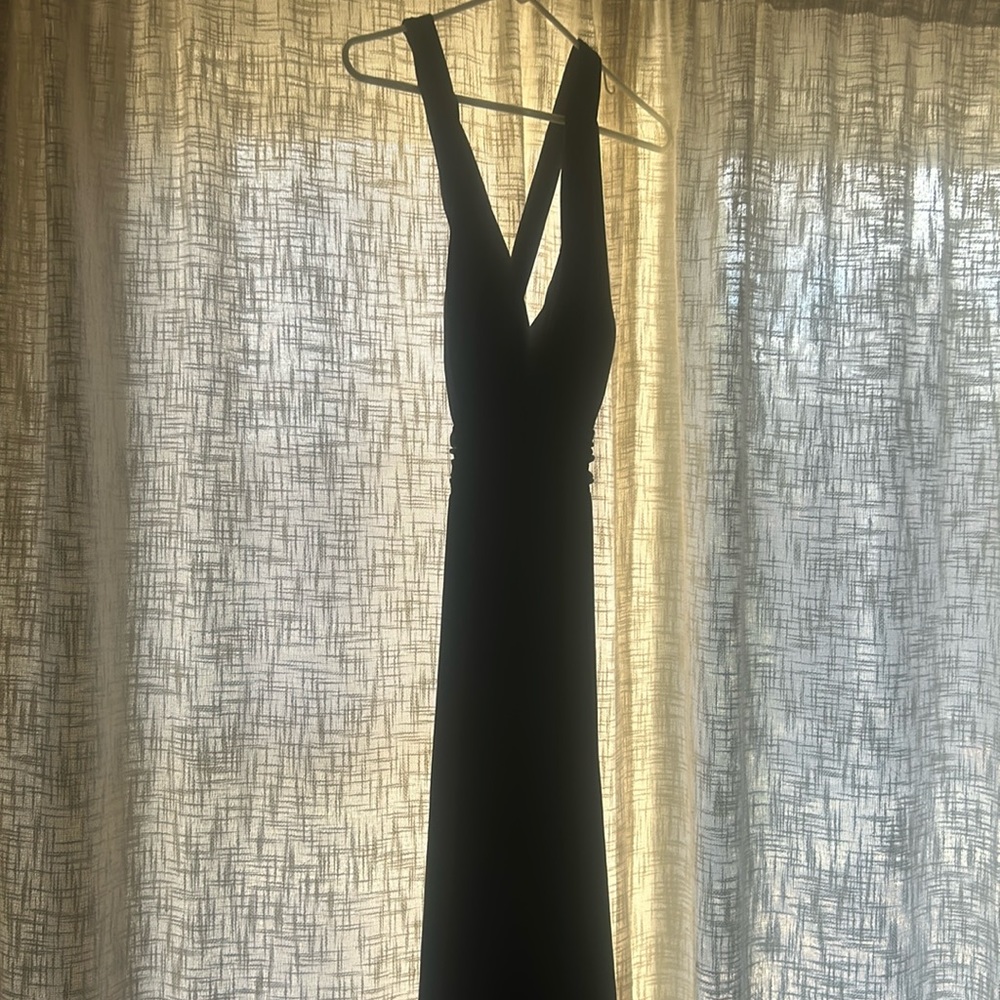 Revelry black velvet dress-The Dylan